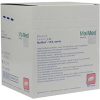 Vlies-schlitzkompressen 5x5 cm steril 6fach Kompressen