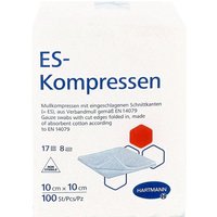 Es- unsteril 10x10 cm 8fach Kompressen