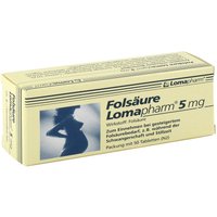 Folsäure Lomapharm 5 mg Tabletten