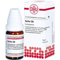 Sulfur D6 D6 Globuli