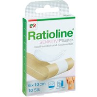 Ratioline sensitive Wundschnellverband 6cm x 1m Pflaster