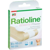 Ratioline sensitive Wundschnellverband 8 cmx1 m Pflaster