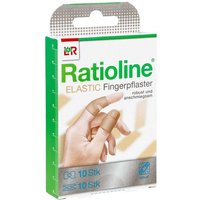 Ratioline elastic Fingerspezialverb in 2 Grössen Pflaster