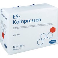 Es- unsteril 10x20 cm 12fach Kompressen