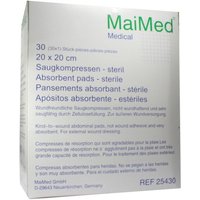 Saugkompressen steril 20x20cm Kompressen