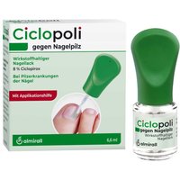 Ciclopoli gegen Nagelpilz mit Applikationshilfe