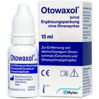 Otowaxol Sine Ohrenschmalzentfernung zur sanften Ohreneinigung Lösung