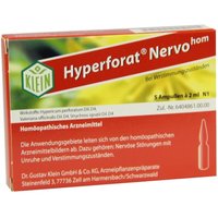 Hyperforat Nervohom Injektionslösung Lösung
