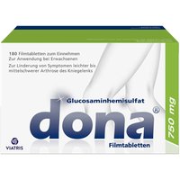 Dona Kniearznei bei Arthrose hochdosiertes Glucosamin 750 mg