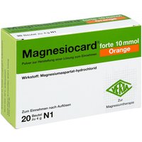 Magnesiocard forte 10 mmol Orange Pulver