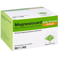 Magnesiocard forte 10 mmol Orange Pulver