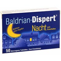 Baldrian-Dispert Nacht zum Einschlafen Tabletten