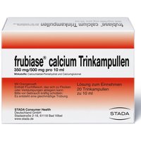 Frubiase Calcium T Trinkampullen 350 mg Ampullen