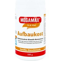 Megamax Aufbaukost Vanille Pulver