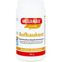 Megamax Aufbaukost Banane Pulver
