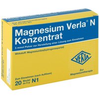 Magnesium Verla N Konzentrat Pulver