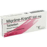 Migräne-Kranit 500 mg Tabletten