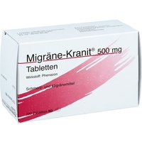 Migräne-Kranit 500 mg Tabletten