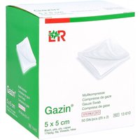 Gazin 5x5cm 8fach steril Kompressen