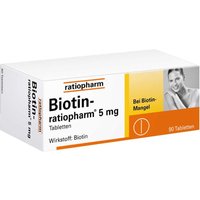 Biotin Ratiopharm 5 mg Tabletten