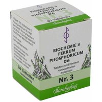 Biochemie 3 Ferrum phosphoricum D6 Tabletten