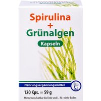 Spirulina + Grünalgen Kapseln