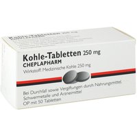 Kohle- 250 mg Tabletten