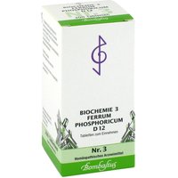 Biochemie 3 Ferrum phosphoricum D12 Bombastus Tabletten