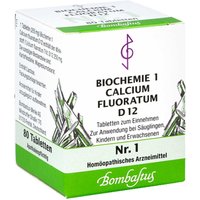 Biochemie 1 Calcium fluoratum D12 Tabletten