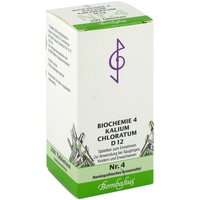 Biochemie 4 Kalium chloratum D12 Tabletten