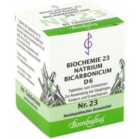 Biochemie 23 Natrium bicarbonicum D6 Tabletten