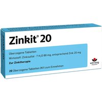 Zinkit 20 überzogene Tabletten