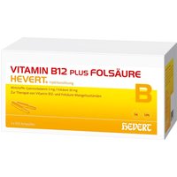 Vitamin B12 plus Folsäure Hevert -Paare Ampullen