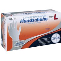 Handschuhe Einmal Latex gepudert L