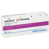 Jodetten 200 Henning 200 Mikrogramm Tabletten