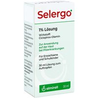 Selergo 1% bei Pilzerkrankungen 1 % Lösung