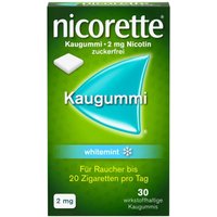 nicorette® Kaugummi whitemint 2 mg