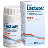 Lactase 3300 Fcc 200 mg Kapseln