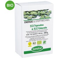 Biospirulina & Biochlorella 2 in Tabletten