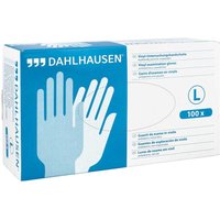 Vinyl Handschuhe ungepudert Gr L