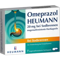 Omeprazol Heumann bei Sodbrennen 20 mg Hartkapseln