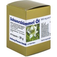 Schwarzkümmelöl Kapseln