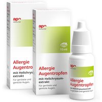 Allergie mit Helichrysumextrakt Augentropfen