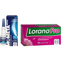 Mometahexal Heuschnupfenspray + Loranopro 5 mg Tabletten