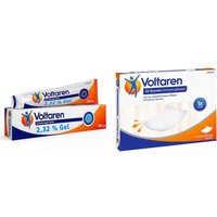 Voltaren Schmerzgel forte + Voltaren Schmerzpflaster