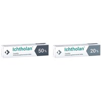 Ichtholan Zugsalbe 50% + Zugsalbe 20% 50 %