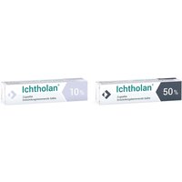 Ichtholan Zugsalbe 10% + Zugsalbe 50% 10 %