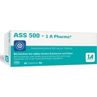 ASS 500 - 1 A Pharma® Tabletten