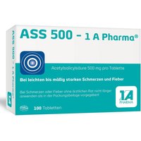 ASS 500 - 1 A Pharma® Tabletten