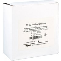 Mullkompressen 10x10 cm steril 8fach Kompressen